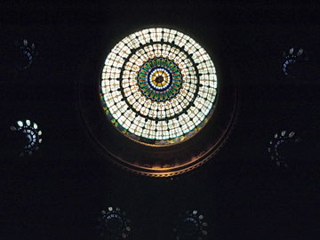 交差部のドーム天井