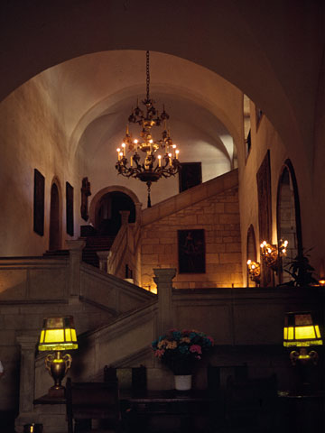 パラドールのロビー