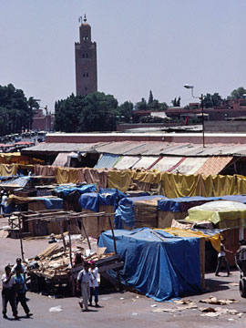 再びジャマ・エル・フナ広場
