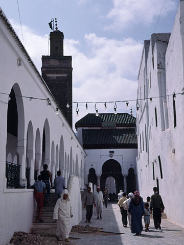 ムーレイ・イドリス廟の入口