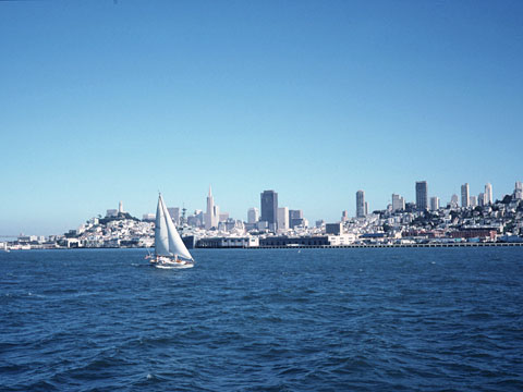 サンフランシスコが近づく