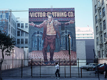 アンソニー・クインの壁画