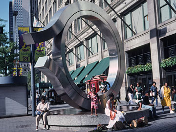 水のあるオブジェ