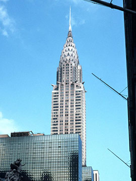 クライスラー・ビルの上部