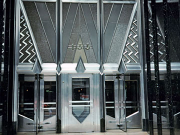 クライスラー・ビル入口