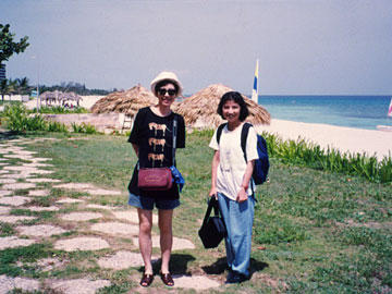 バラデロ・ビーチに到着