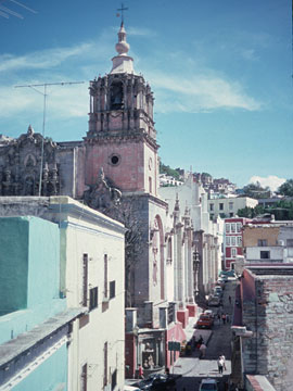 グアナフアトの街並み