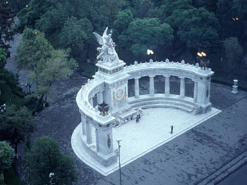 ベニート・フアレスのモニュメント