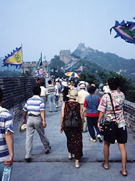 北二楼へ向かう