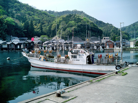 伊根の漁船