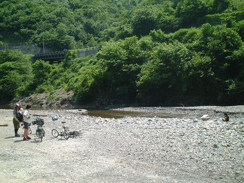 中津川の河原その1