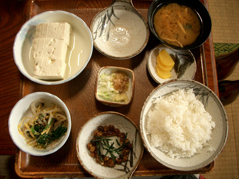 『難波』の豆腐定食
