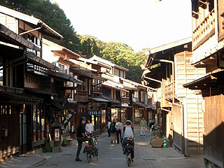 奈良井宿の街並
