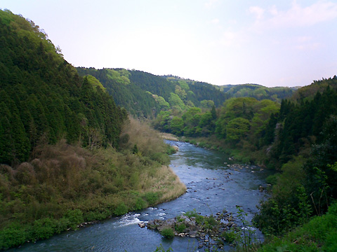 渓流風の名張川