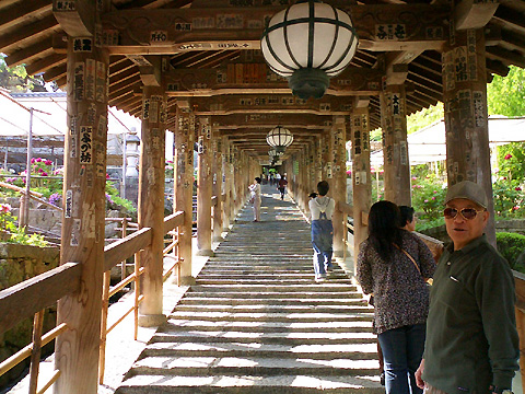 長谷寺の登廊