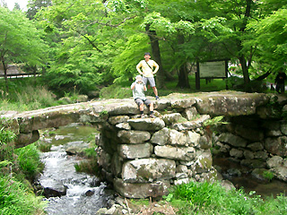 大寧寺の盤石橋