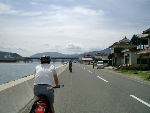 仙崎から南へ向かう