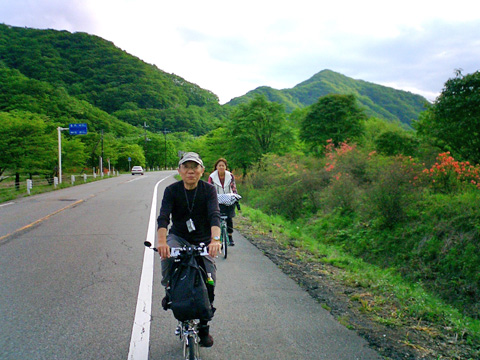 榛名高原を行く
