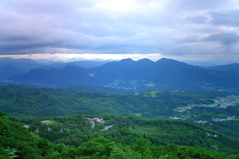 高根展望台から