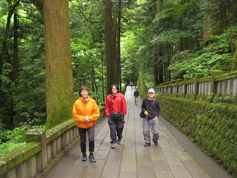 榛名神社の参道