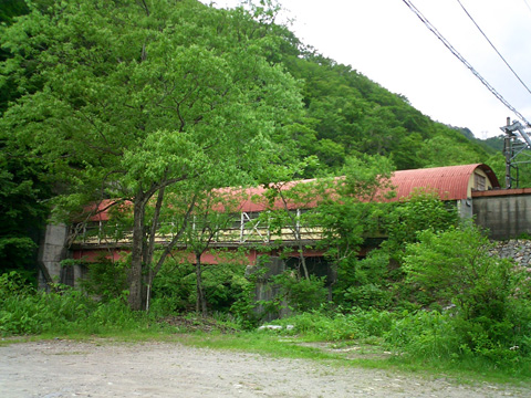 土合駅のブリッジ