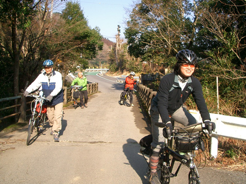 いよいよ保田見林道へ