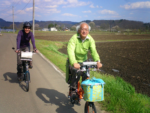 カントリーロードを行く