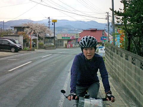 蔵王公園線に入る