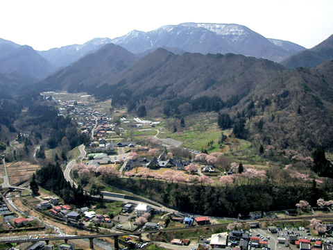 五大堂からの眺め