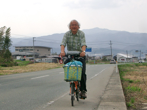 上り序盤のケロガメ