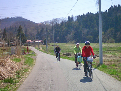 カントリーロードを行く