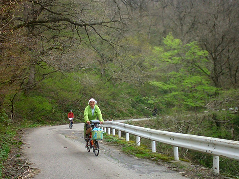 旧道を行く