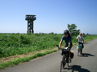 木造の展望塔