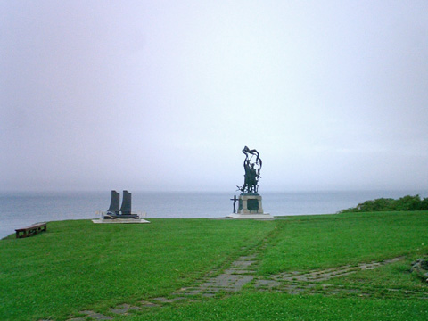 再び宗谷岬平和公園