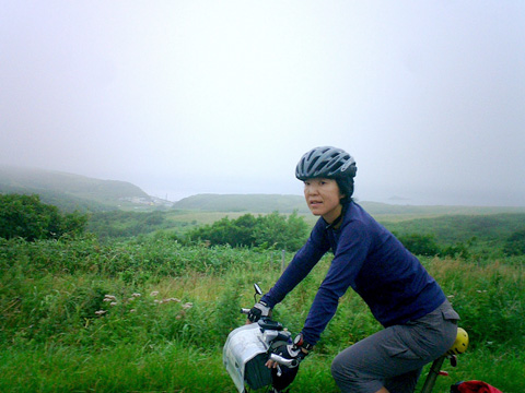 宗谷丘陵を行く