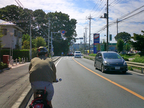 r56で所沢方面へ