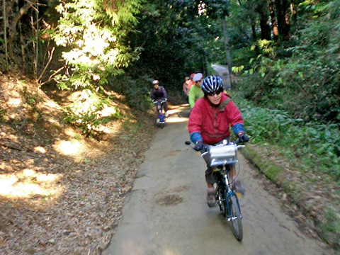 小野路の山奥へ