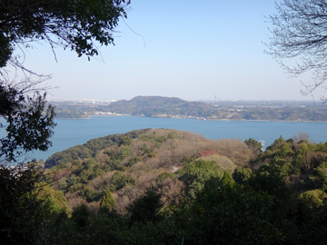 奥浜名湖展望公園付近からの眺め