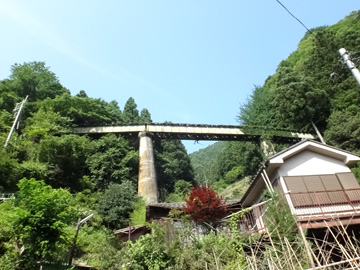 境の水根線鉄橋