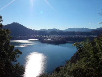 津久井湖と三井大橋