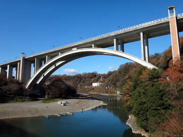 新小倉橋と相模川