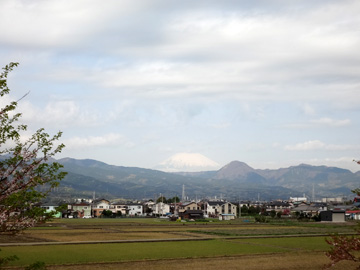 富士山と矢倉岳