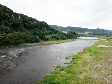 高田橋から見る相模川