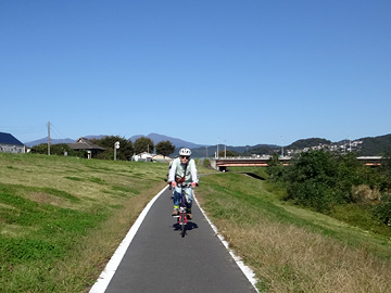 相生町の自転車道