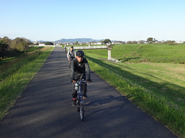 渡良瀬遊水池自転車道