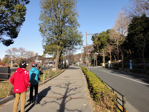 名所東京百景『上野山下』（令和三年（2121年）一月　冬の部）