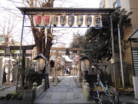 小野照崎神社入口