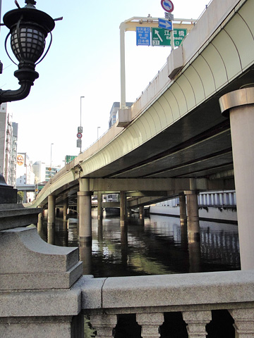 名所東京百景『日本橋高速道路ばし』（令和三年（2021年）二月　冬の部）