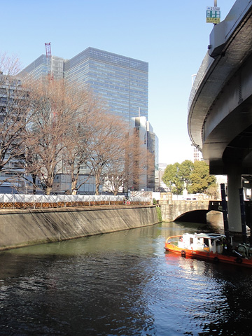 名所東京百景『一石橋常磐はし』（令和三年（2021年）二月　冬の部）