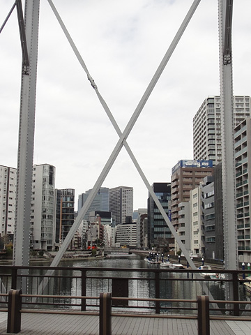 名所東京百景『鉄炮洲稲荷橋湊神社跡』（令和三年（2021年）三月 春の部）